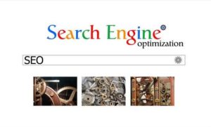 Eine Suchmaschine wird graphisch dargestellt